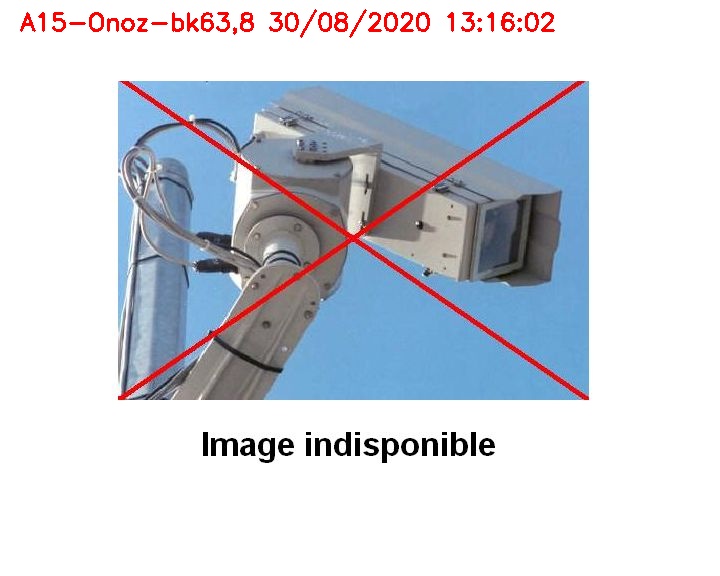 Webcam autoroute Belgique - Onoz - E42 - BK 63.8
